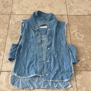Carmar “denim” vest